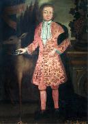 Kuhn Justus Engelhardt Portrait of Charles Carroll d'Annapolis oil painting reproduction